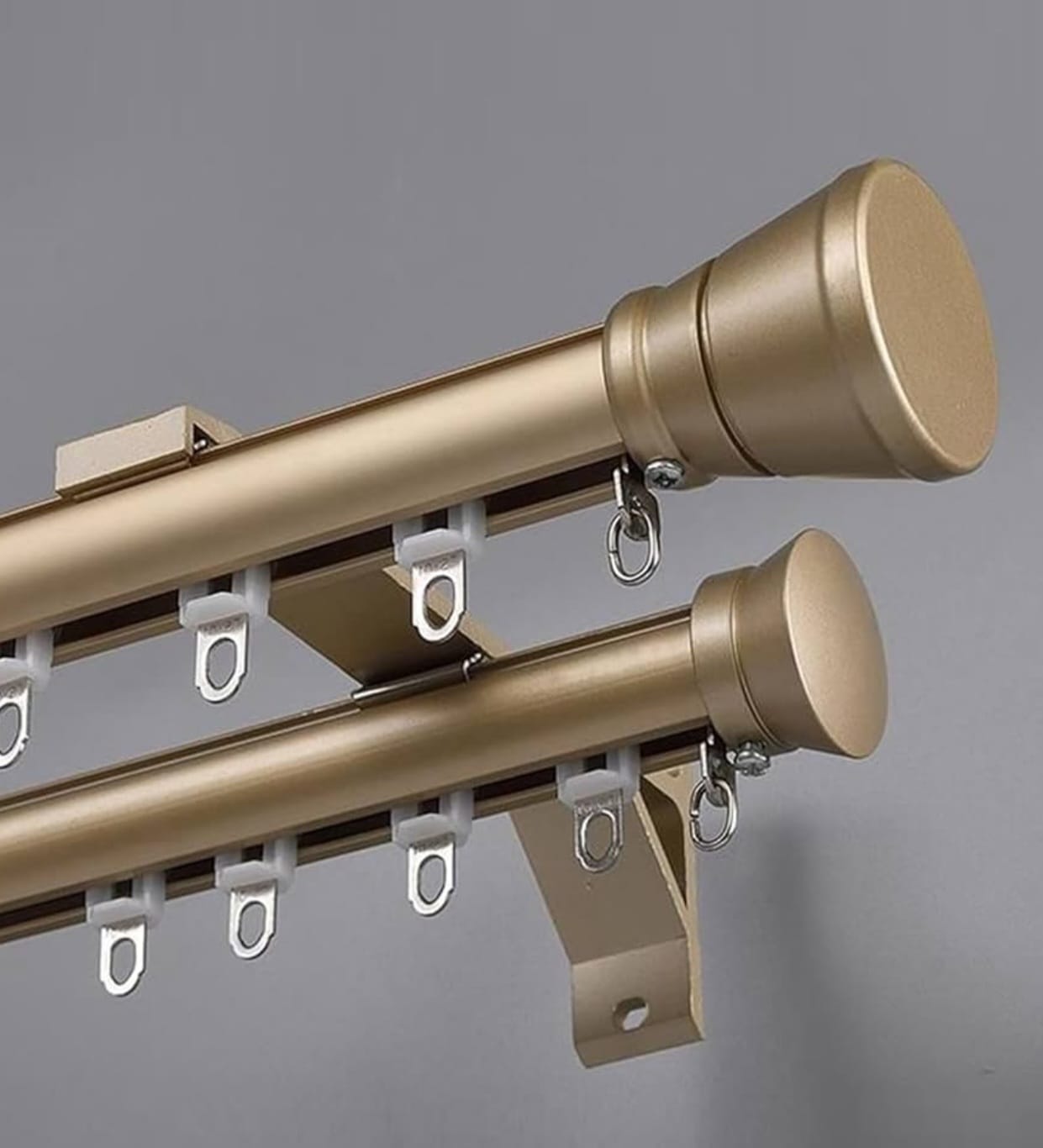 Decorative rod with ornate finial